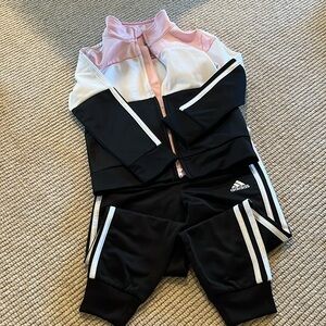 Adidas Matching Track Suit, Size 5